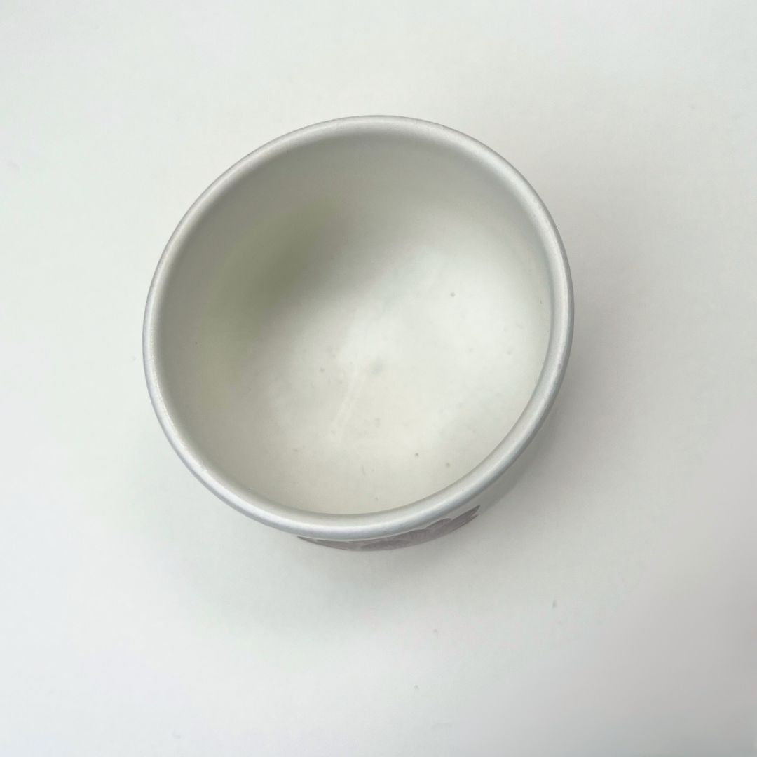 Gongfu Ceremonial Teacups (Iwasaki - lotus flower on porcelain)