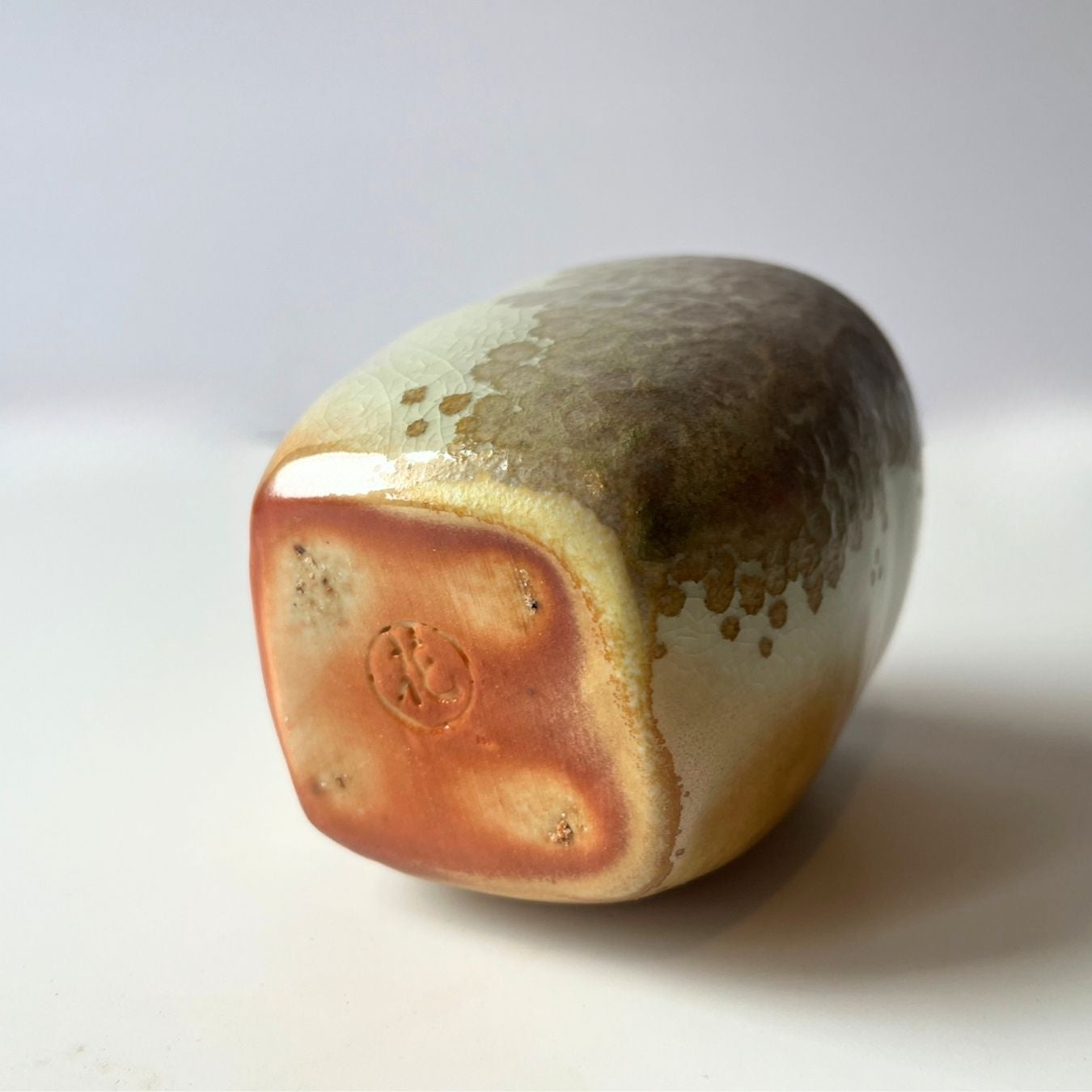 Square Yunomi, Wood-Fired (no. 1)