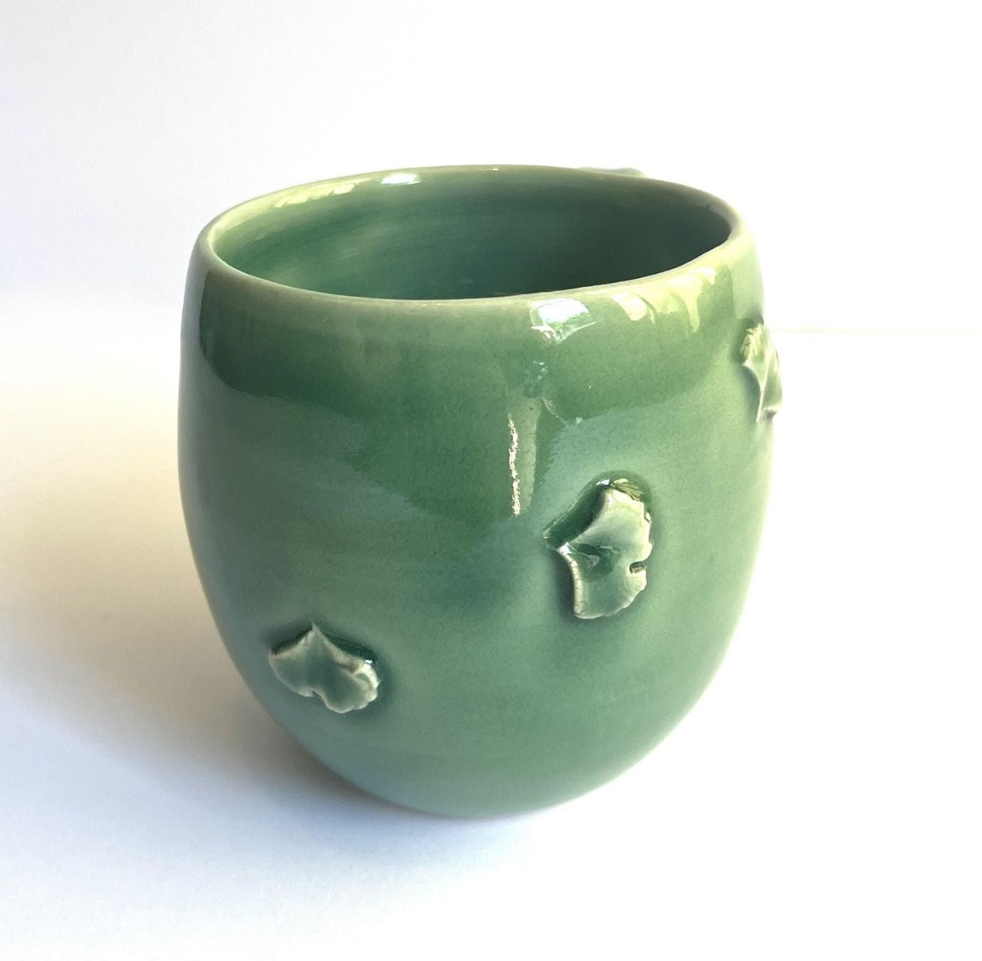 Ginkgo Celadon Mug