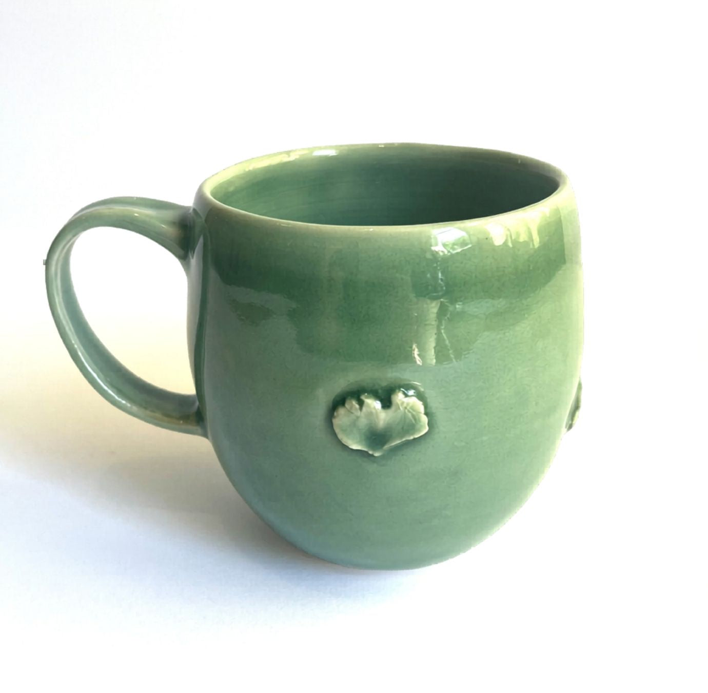 Ginkgo Celadon Mug