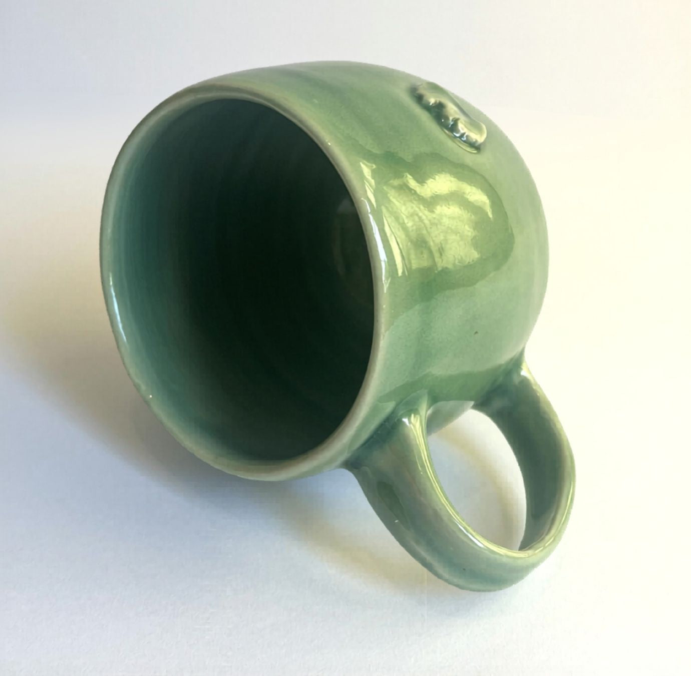 Ginkgo Celadon Mug