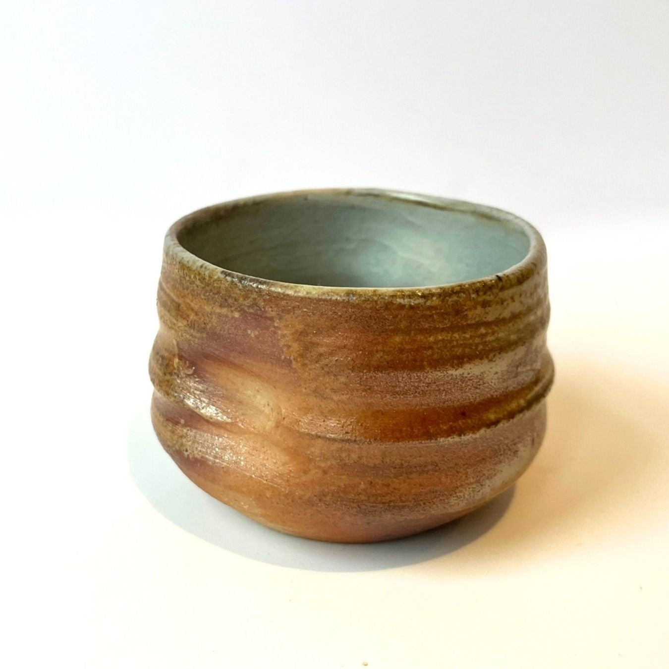 Natural Ash Wood-Fired Guinomi / Ceremonial Cup (no. 1)