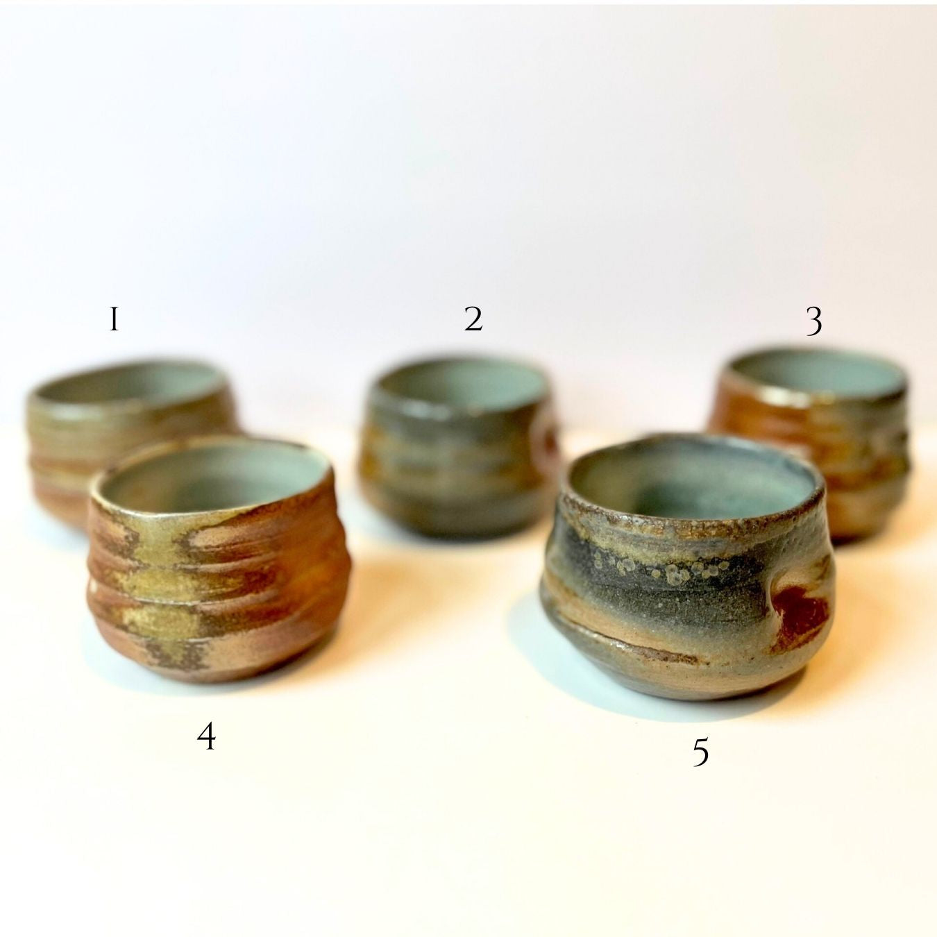 Natural Ash Wood-Fired Guinomi / Ceremonial Cup (no. 4)