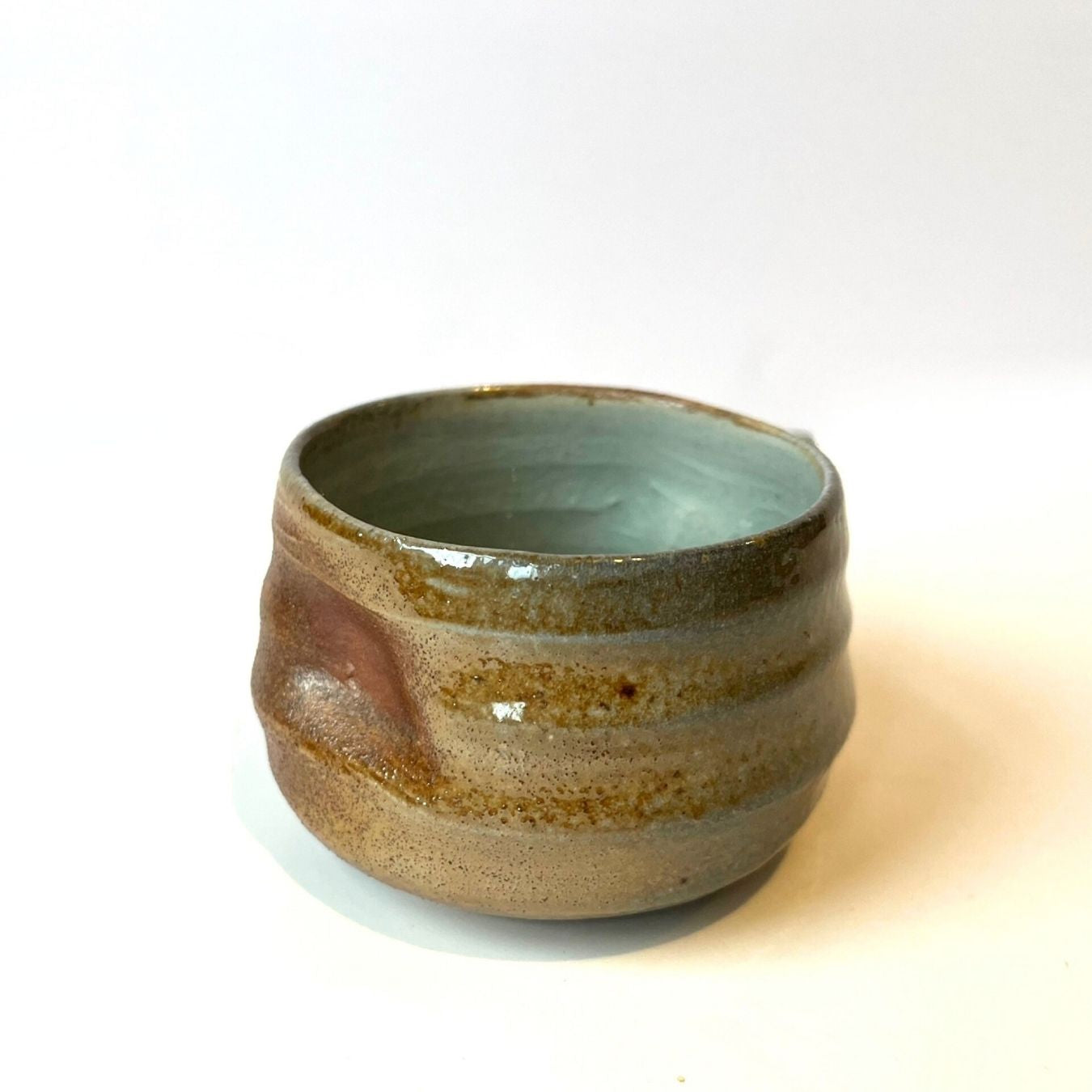 Natural Ash Wood-Fired Guinomi / Ceremonial Cup (no. 2)