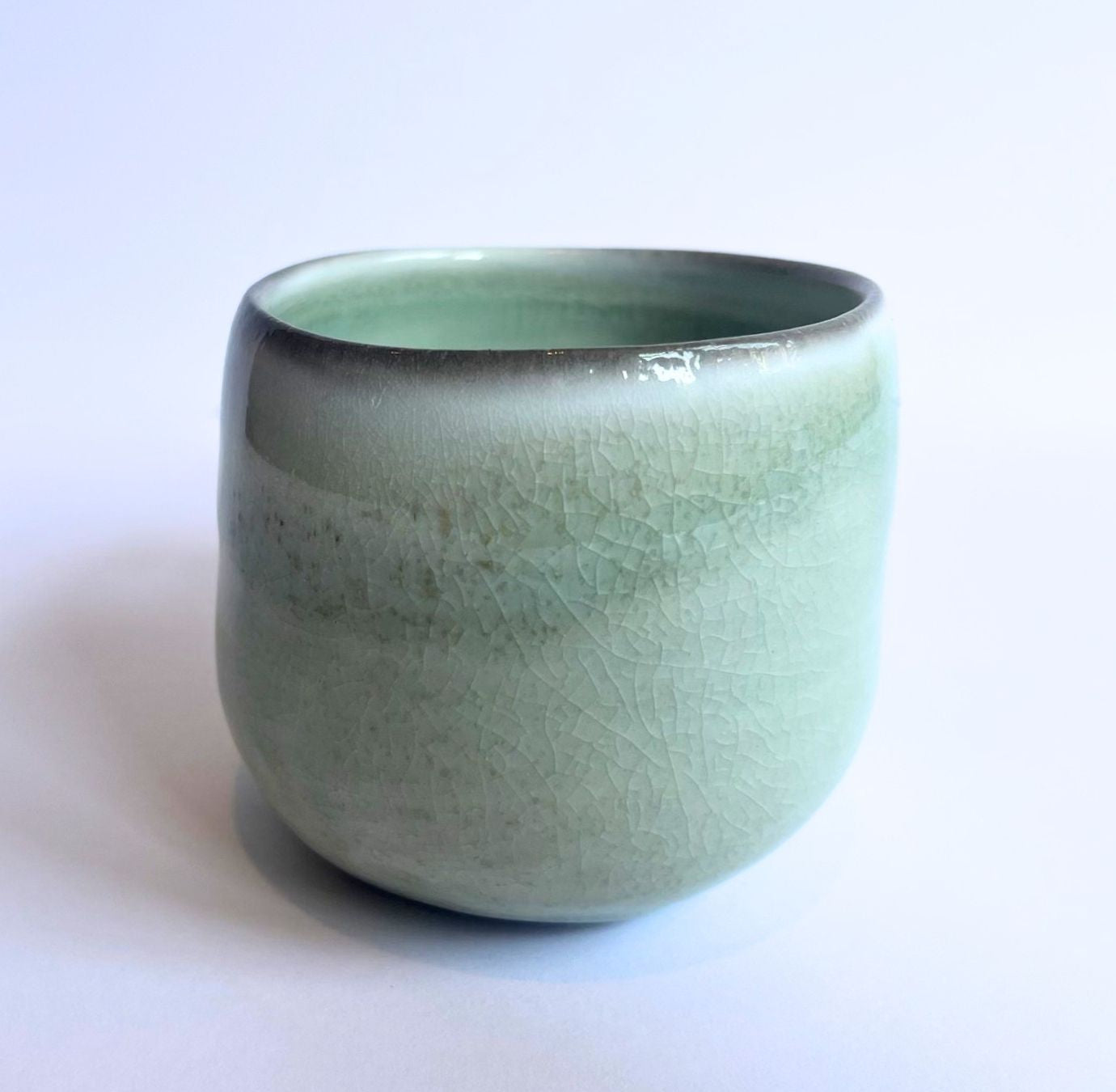 Soda-Fired Celadon Porcelain MUG (no. 3)
