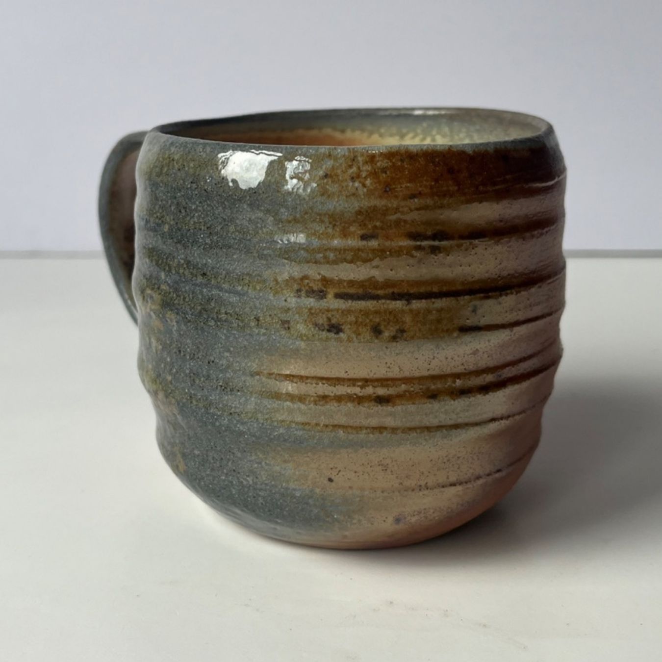 Natural Ash Wood-Fired Mug (no. 4)