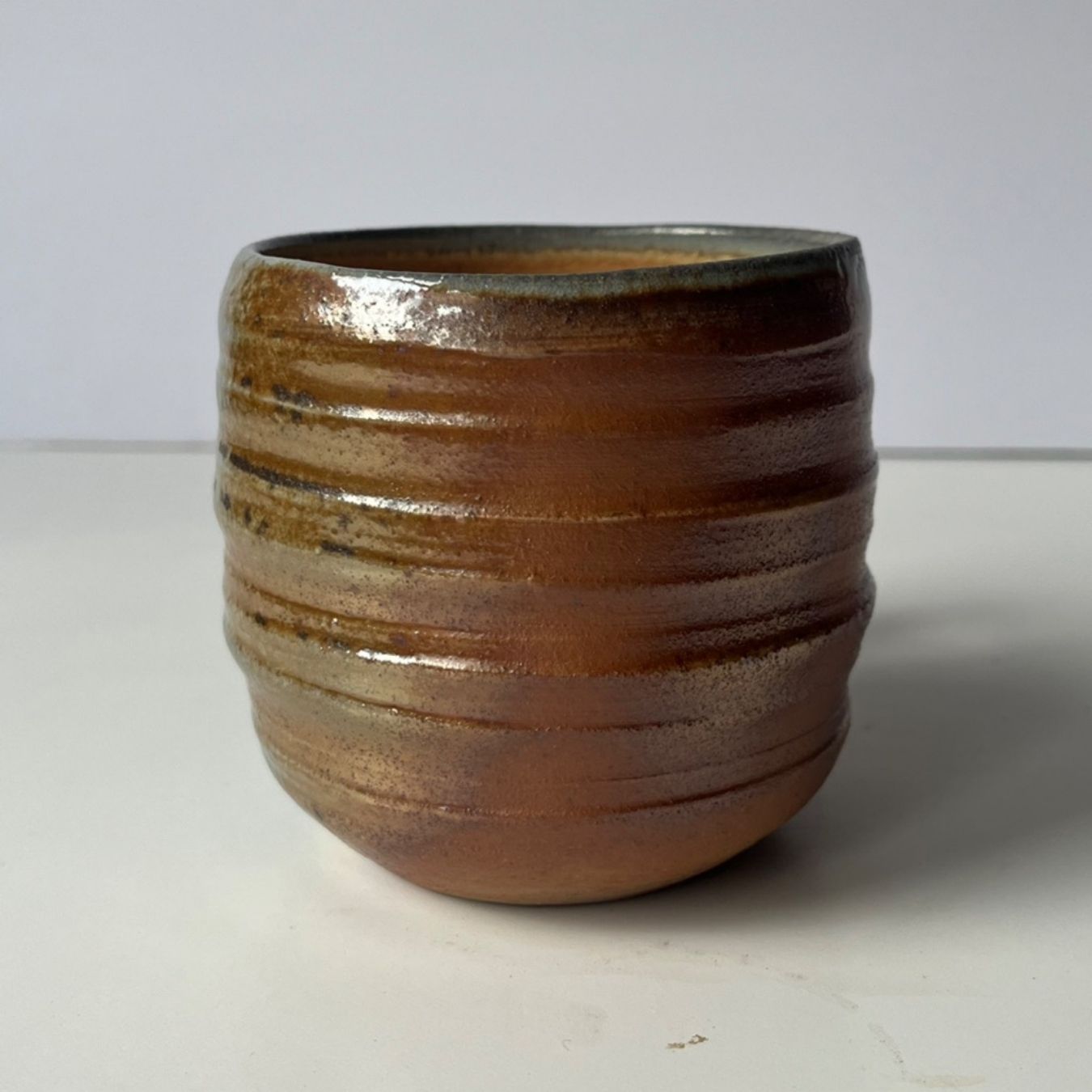 Natural Ash Wood-Fired Mug (no. 4)