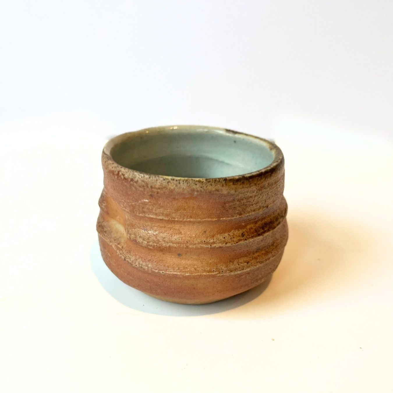 Natural Ash Wood-Fired Guinomi / Ceremonial Cup (no. 4)