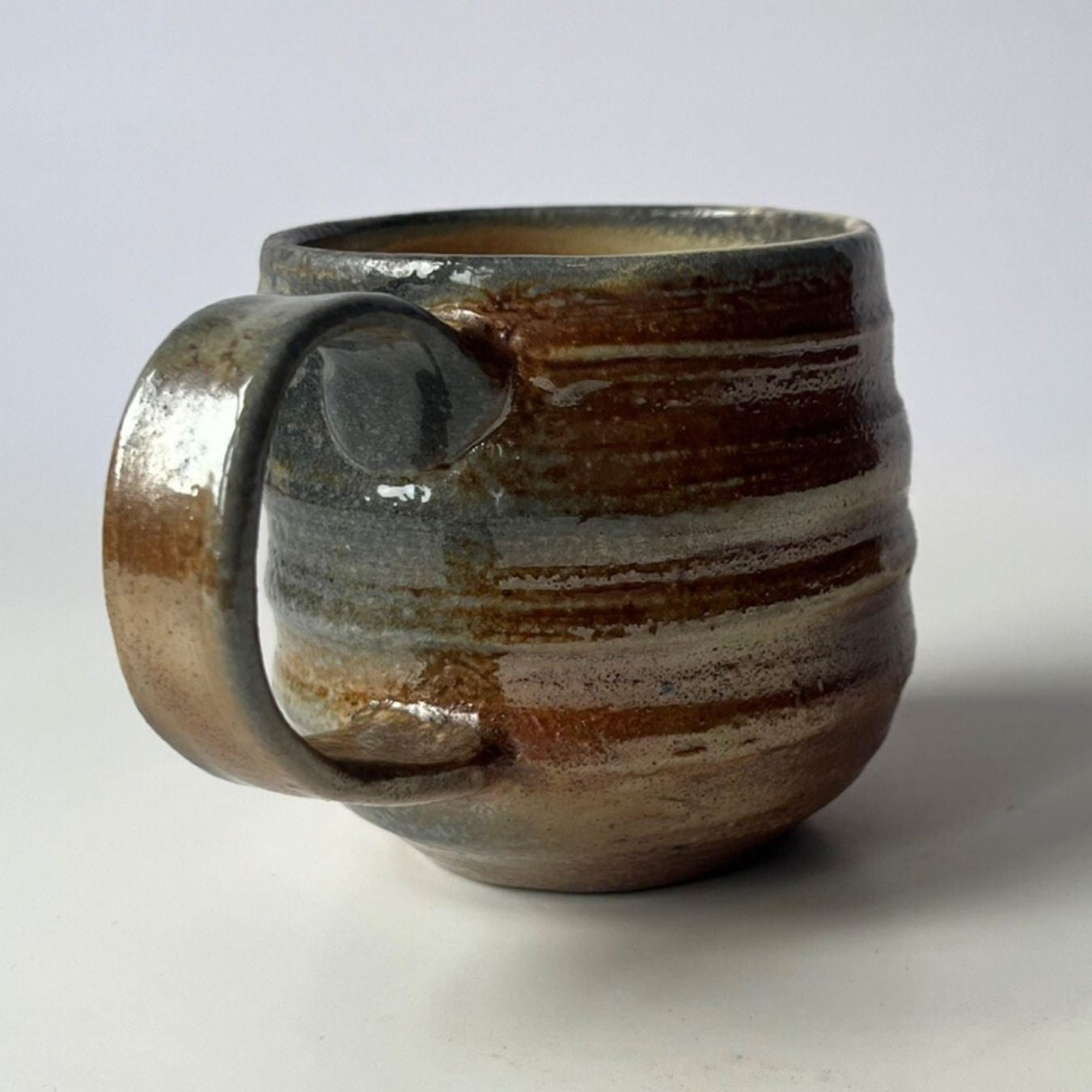 Natural Ash Wood-Fired Mug (no. 5)