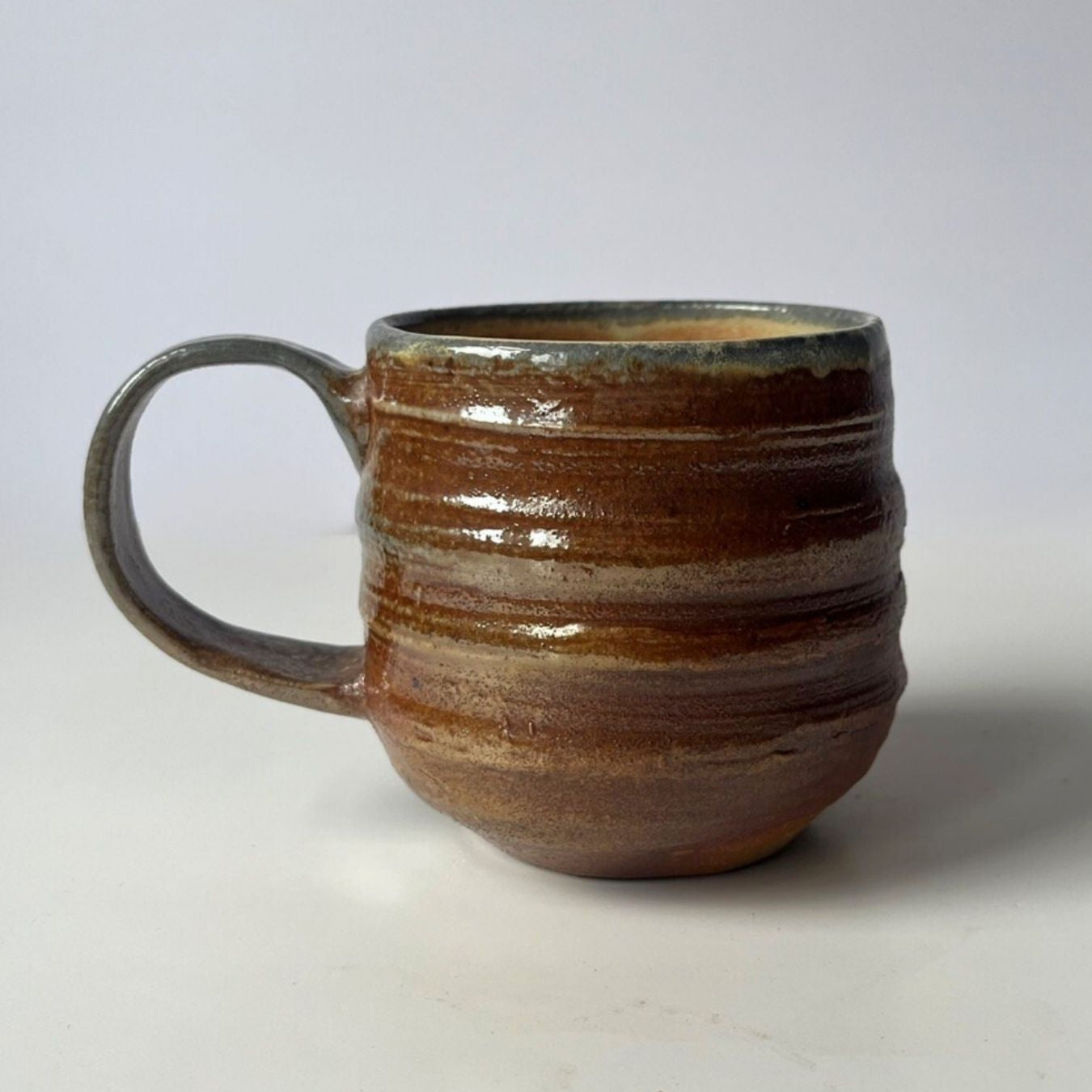 Natural Ash Wood-Fired Mug (no. 5)