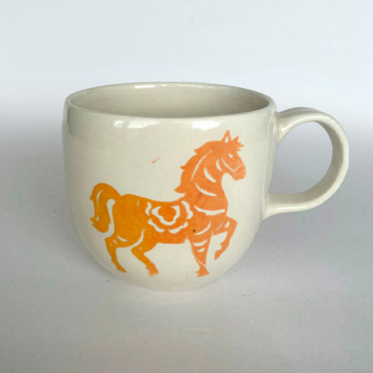 Fire Horse MUG - light (no.6)