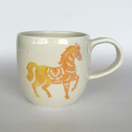 Fire Horse MUG - light (no.1)