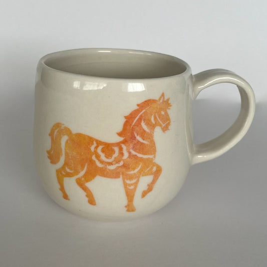 Fire Horse MUG - light (no.2)
