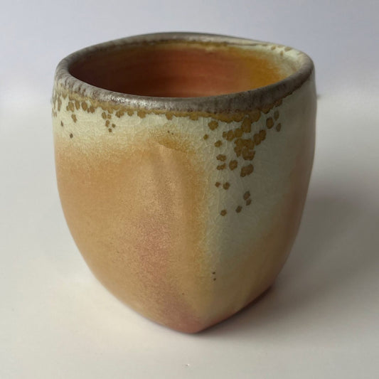 Square Yunomi, Wood-Fired (no. 1)