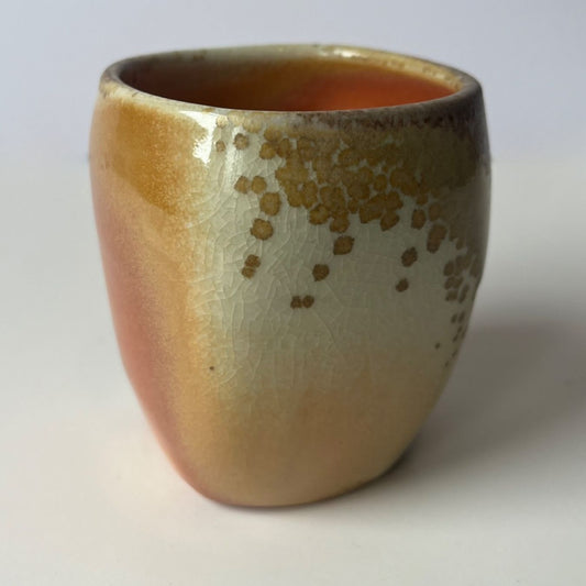 Square Yunomi, Wood-Fired (no. 5)