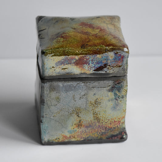 TEA STORAGE BOX (raku)